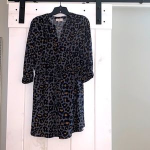 Loft Animal Print Dress